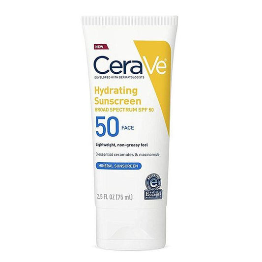 Cerave Hydrating Sunscreen SPF 50 Face Lotion